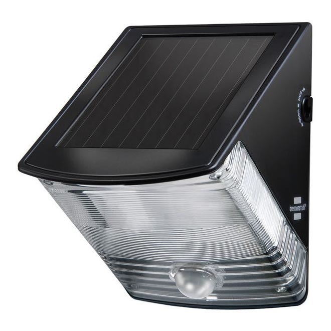 Brennenstuhl - LED Solárne nástenné svietidlo so senzorom pohybu a súmraku LED/1W/3,6V 600 mAh IP44