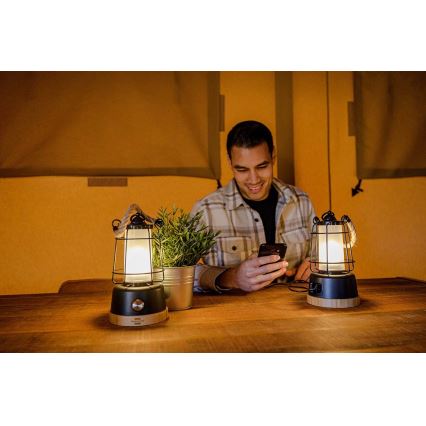Brennenstuhl - LED Stmievateľná nabíjacia lampa LED/6W/5200 mAh/3,7V 2700-6500K IP44
