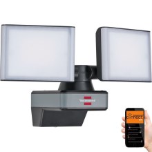 Brennenstuhl- LED Stmievateľný reflektor DUO LED/29,2W/230V 3000-6500K IP54 Wi-Fi