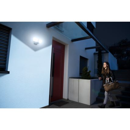 Brennenstuhl- LED Stmievateľný reflektor DUO LED/29,2W/230V 3000-6500K IP54 Wi-Fi