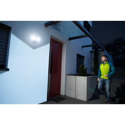 Brennenstuhl - LED Stmievateľný reflektor so senzorom DUO LED/29,2W/230V 3000-6500K IP54 Wi-Fi