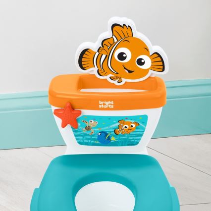 Bright Starts - Detská toaleta so zvukom MY SIZE Finding Nemo 2xAAA