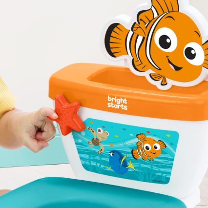 Bright Starts - Detská toaleta so zvukom MY SIZE Finding Nemo 2xAAA