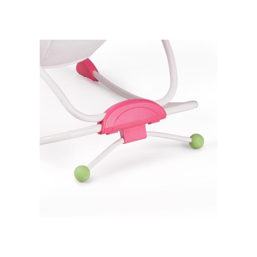 Bright Starts - Detská vibrujúca hojdačka RASPBERRY GARDEN