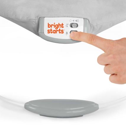 Bright Starts - Detské vibrujúce ležadlo s melódiou MICKEY MOUSE 3xLR14