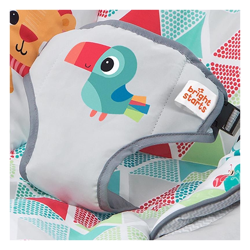 Bright Starts - Detské vibrujúce ležadlo s melódiou TOUCAN TANGO