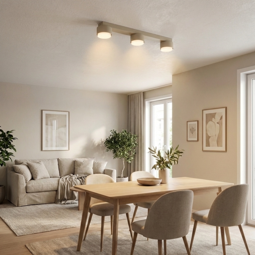 Brilagi - Bodové svietidlo 3xGX53/12W/230V béžové