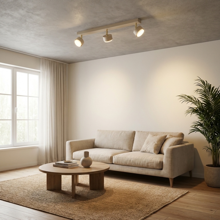 Brilagi - Bodové svietidlo 3xGX53/12W/230V béžové