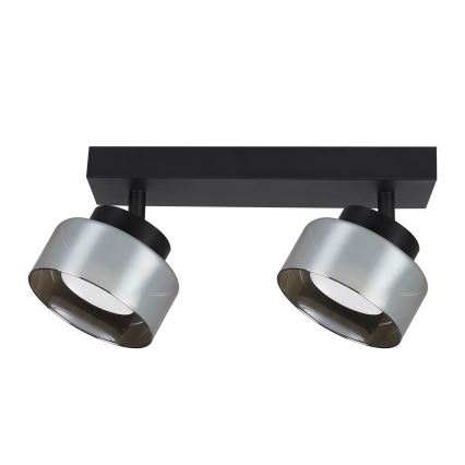 Brilagi - Bodové svietidlo AURA LUX 2xGX53/30W/230V čierna/dymová