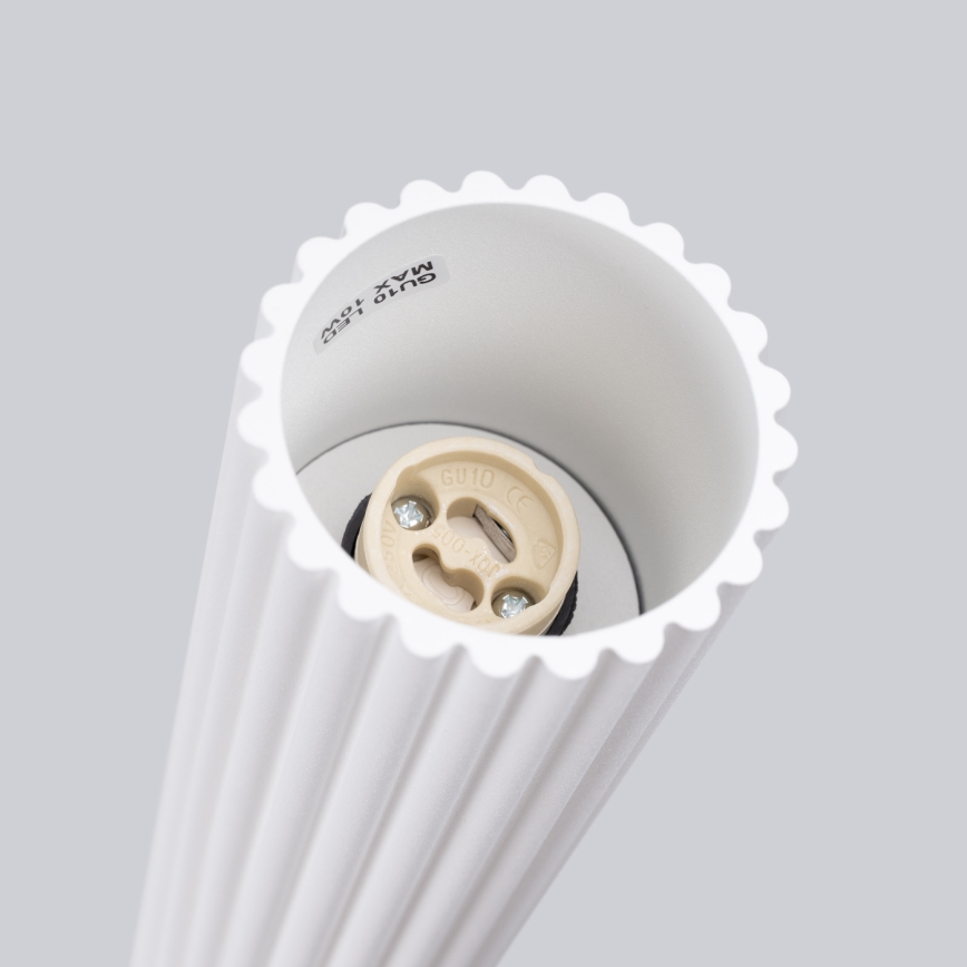 Brilagi - Bodové svietidlo CRESTO 1xGU10/10W/230V 10 cm biela