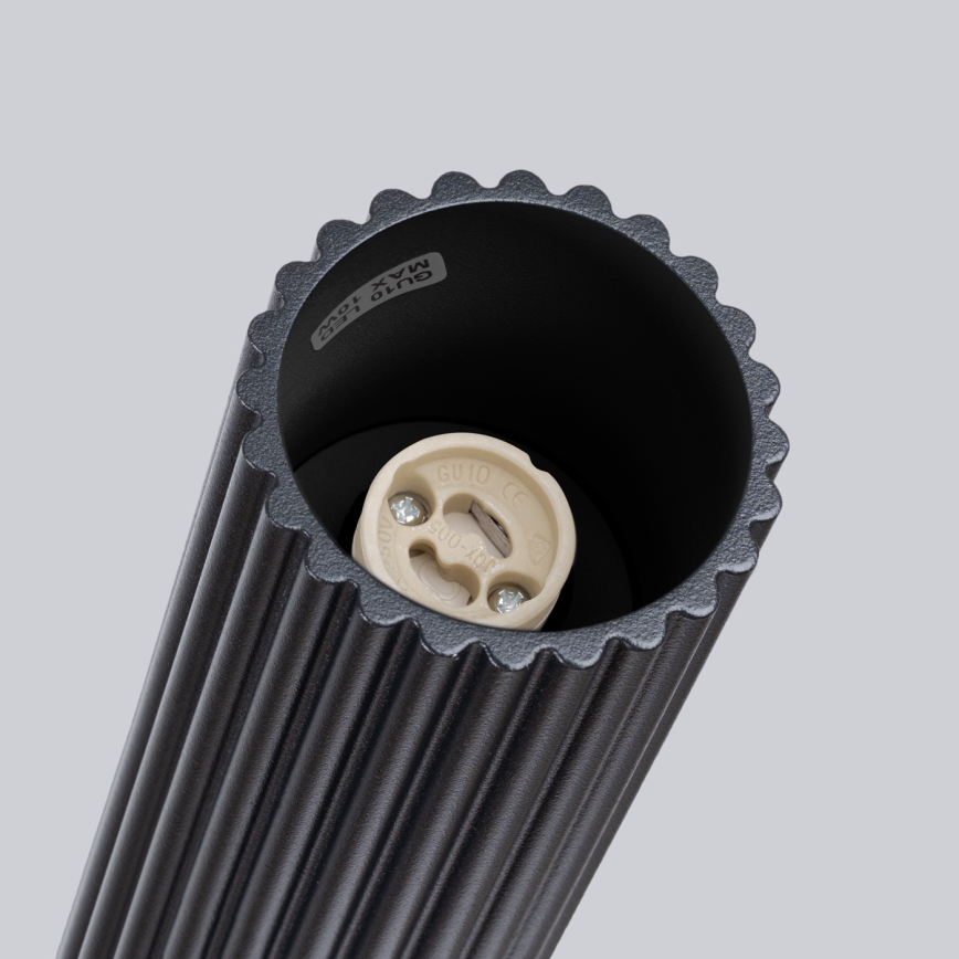 Brilagi - Bodové svietidlo CRESTO 1xGU10/10W/230V 10 cm čierna