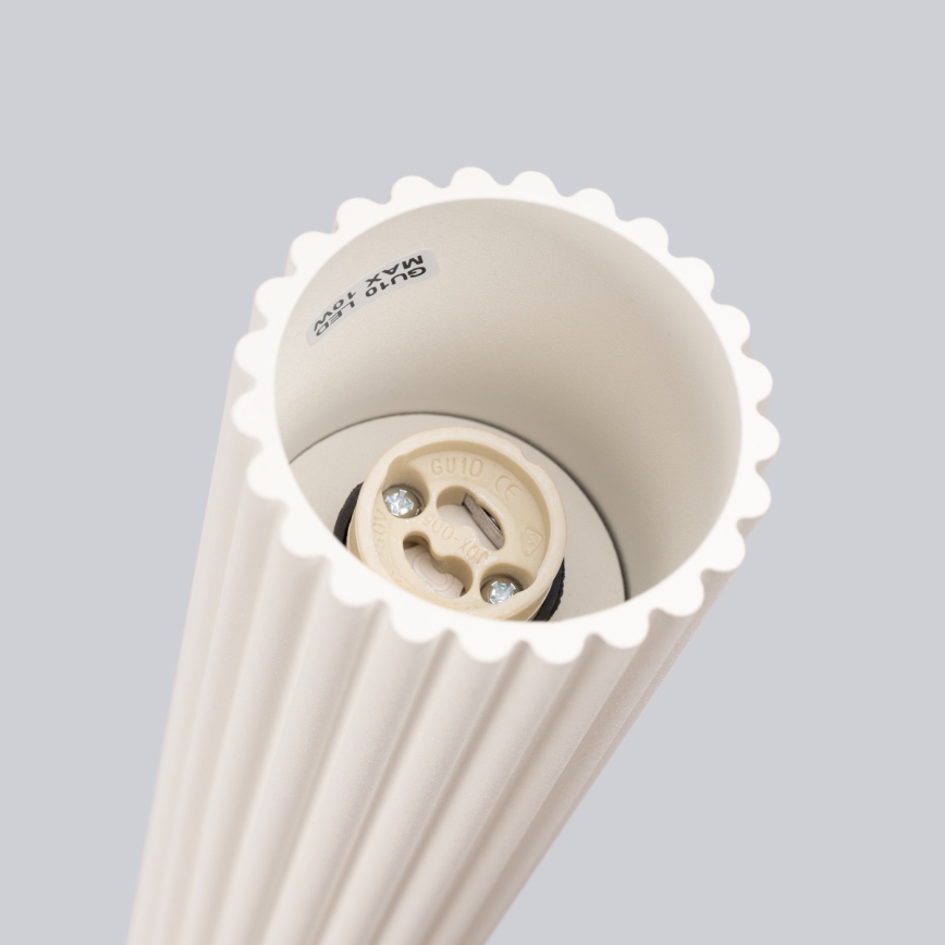 Brilagi - Bodové svietidlo CRESTO 1xGU10/10W/230V 10 cm krémová