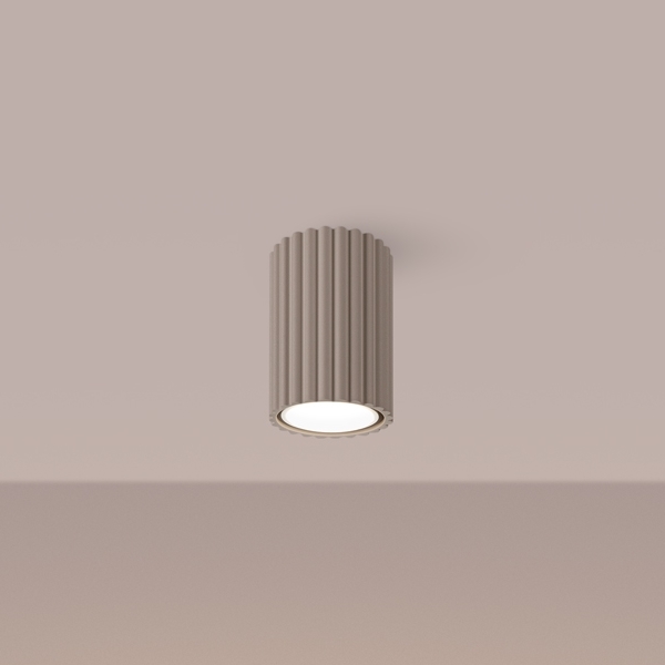 Brilagi - Bodové svietidlo CRESTO 1xGU10/10W/230V 10 cm taupe