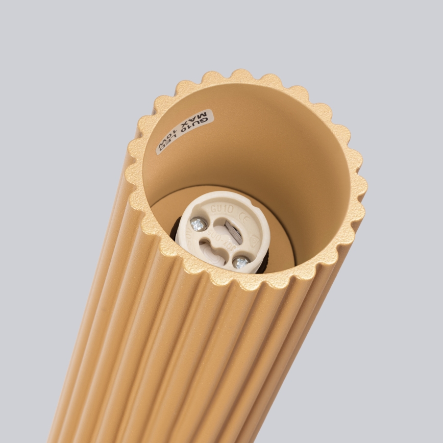 Brilagi - Bodové svietidlo CRESTO 1xGU10/10W/230V 10 cm zlatá