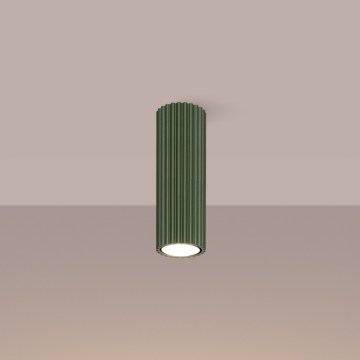 Brilagi - Bodové svietidlo CRESTO 1xGU10/10W/230V 20 cm zelené