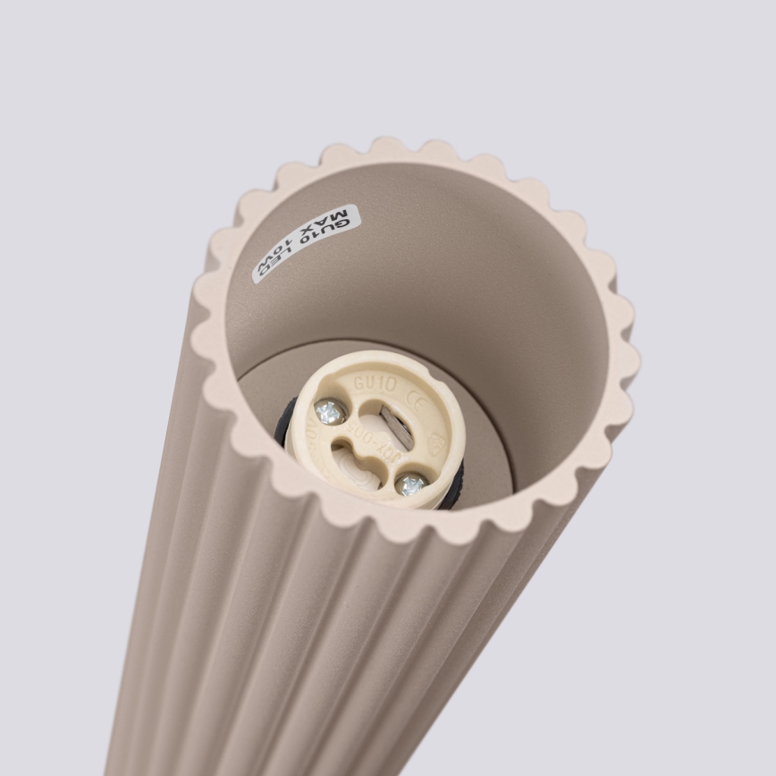 Brilagi - Bodové svietidlo CRESTO 1xGU10/10W/230V 30 cm taupe