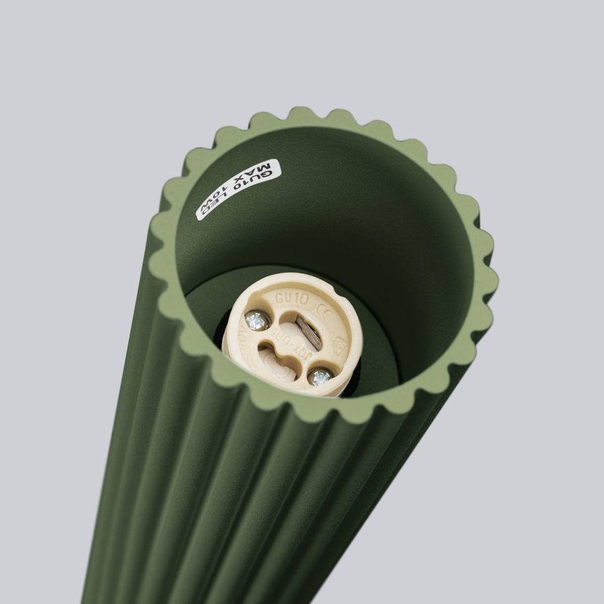 Brilagi - Bodové svietidlo CRESTO 1xGU10/10W/230V 30 cm zelené