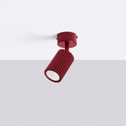 Brilagi - Bodové svietidlo CRESTO 1xGU10/10W/230V bordové