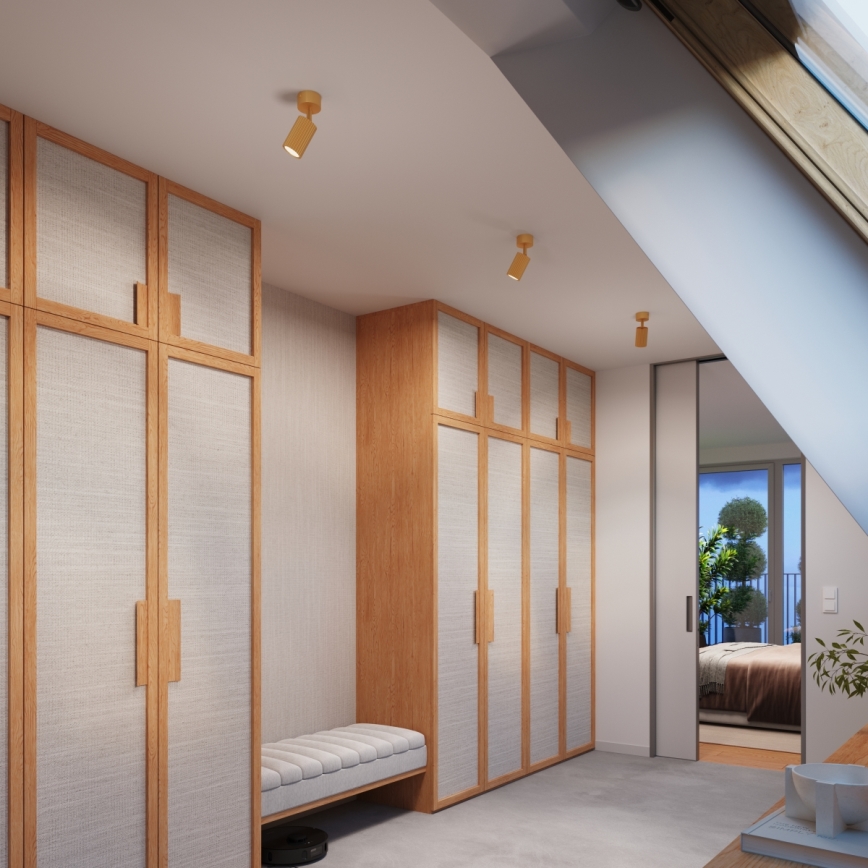 Brilagi - Bodové svietidlo CRESTO 1xGU10/10W/230V zlaté