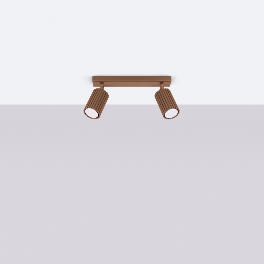 Brilagi - Bodové svietidlo CRESTO 2xGU10/10W/230V hnedá