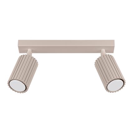 Brilagi - Bodové svietidlo CRESTO 2xGU10/10W/230V taupe