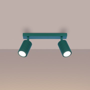 Brilagi - Bodové svietidlo CRESTO 2xGU10/10W/230V tyrkysové