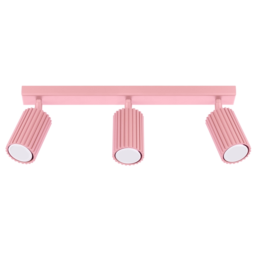 Brilagi - Bodové svietidlo CRESTO 3xGU10/10W/230V ružové