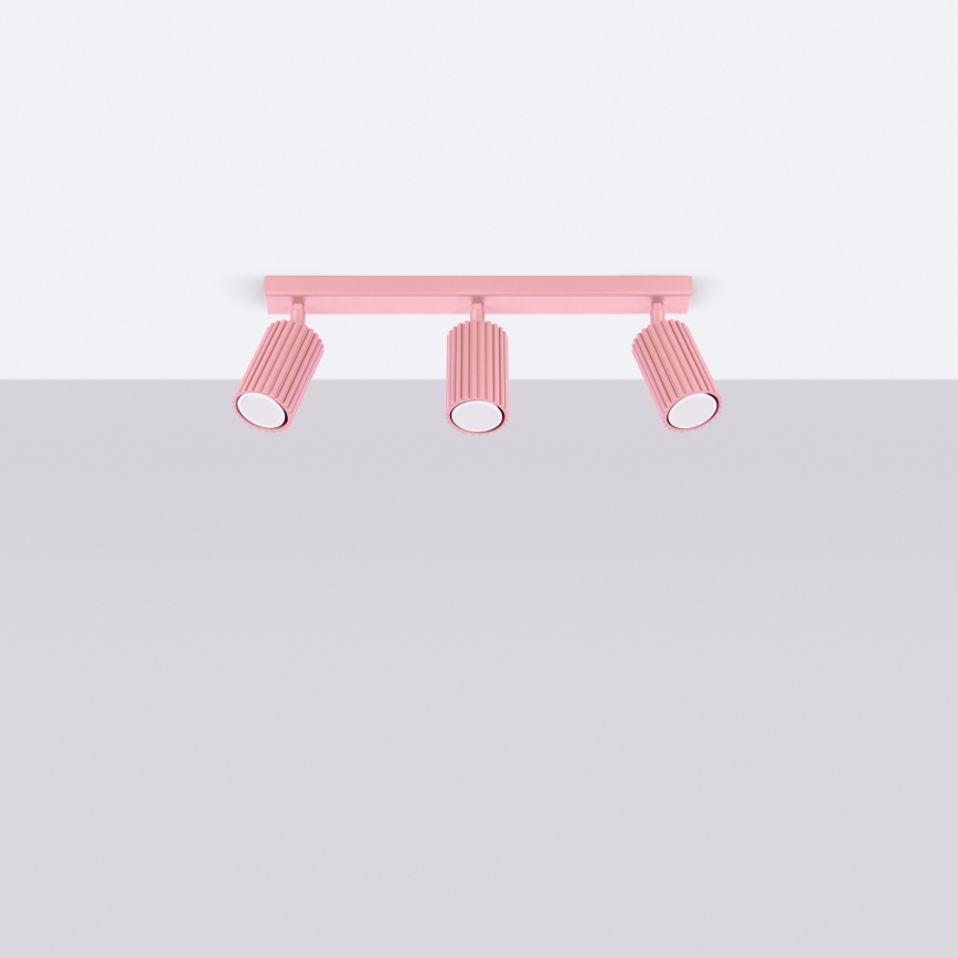 Brilagi - Bodové svietidlo CRESTO 3xGU10/10W/230V ružové