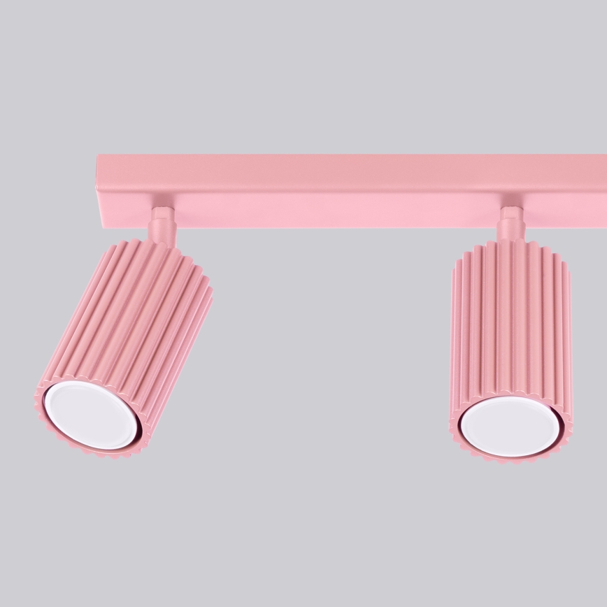 Brilagi - Bodové svietidlo CRESTO 3xGU10/10W/230V ružové