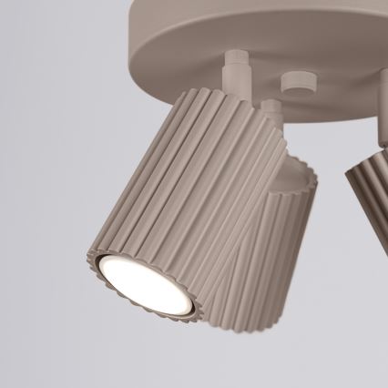 Brilagi - Bodové svietidlo CRESTO 3xGU10/10W/230V taupe