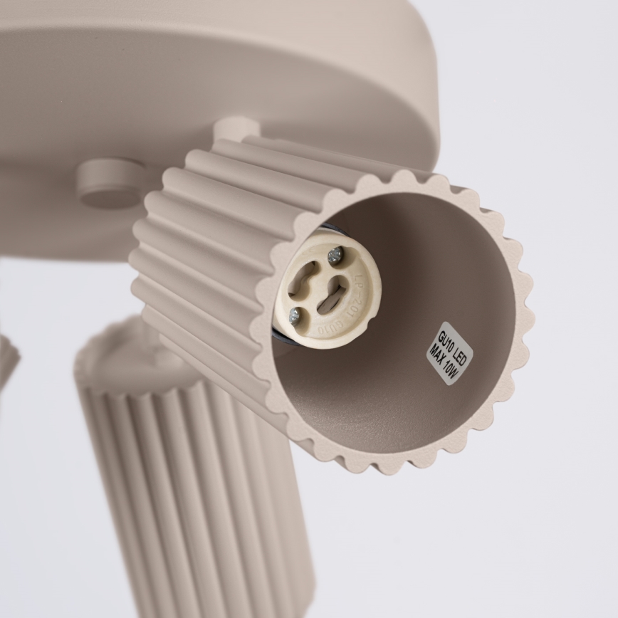 Brilagi - Bodové svietidlo CRESTO 3xGU10/10W/230V taupe