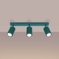 Brilagi - Bodové svietidlo CRESTO 3xGU10/10W/230V tyrkysové