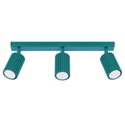 Brilagi - Bodové svietidlo CRESTO 3xGU10/10W/230V tyrkysové
