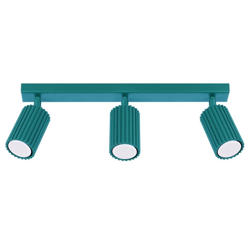 Brilagi - Bodové svietidlo CRESTO 3xGU10/10W/230V tyrkysové