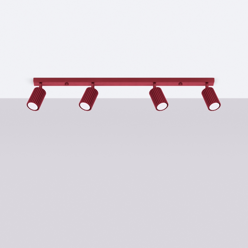 Brilagi - Bodové svietidlo CRESTO 4xGU10/10W/230V bordové