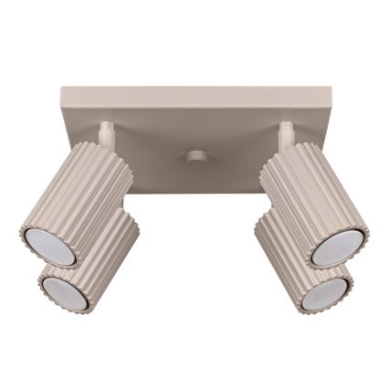 Brilagi - Bodové svietidlo CRESTO 4xGU10/10W/230V taupe