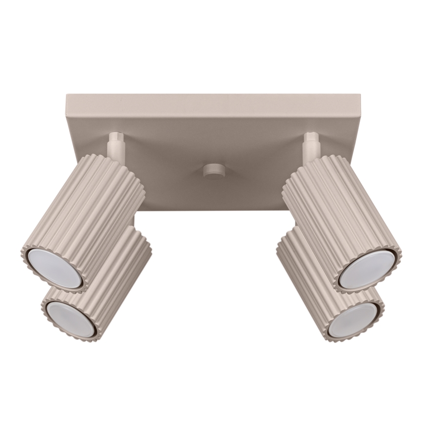Brilagi - Bodové svietidlo CRESTO 4xGU10/10W/230V taupe