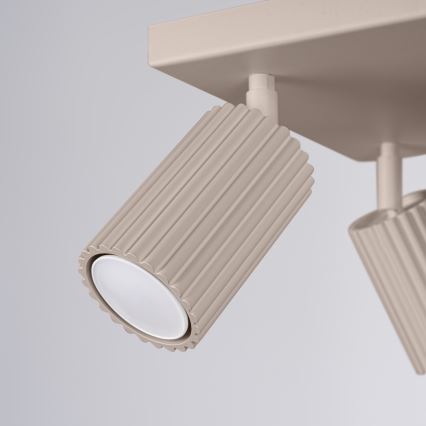 Brilagi - Bodové svietidlo CRESTO 4xGU10/10W/230V taupe