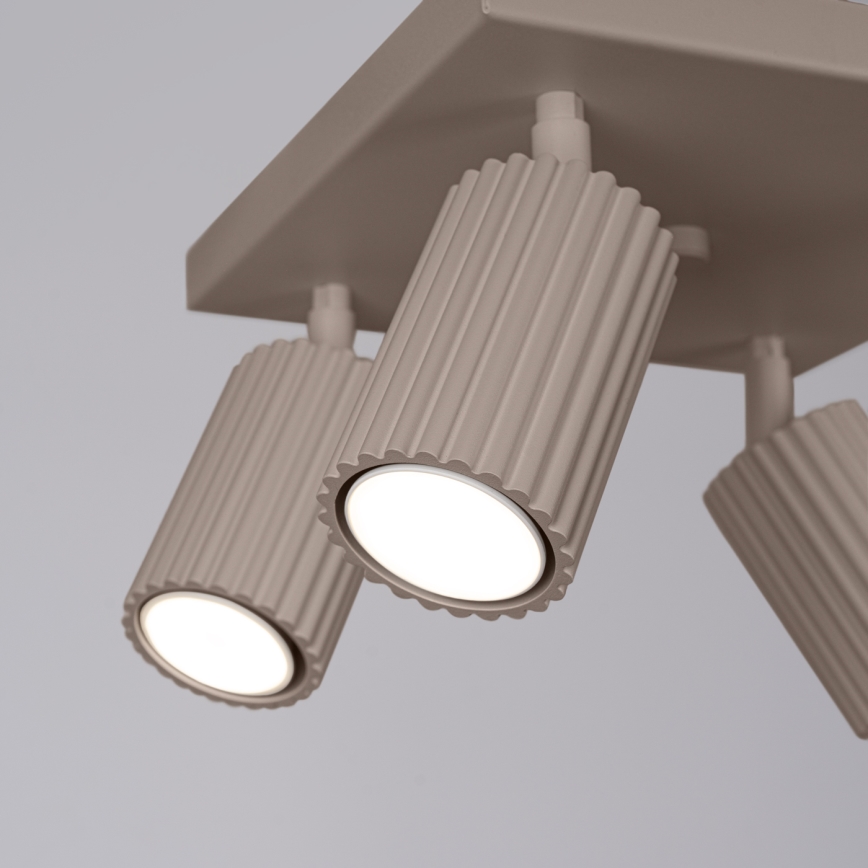 Brilagi - Bodové svietidlo CRESTO 4xGU10/10W/230V taupe