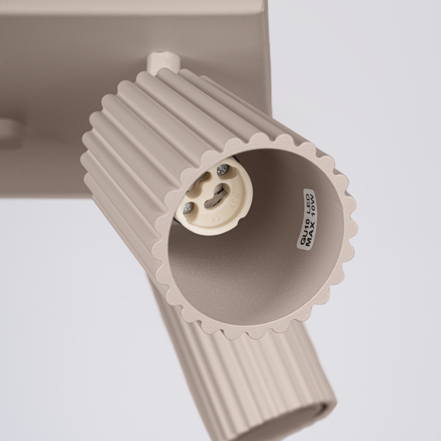 Brilagi - Bodové svietidlo CRESTO 4xGU10/10W/230V taupe