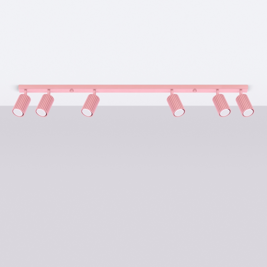Brilagi - Bodové svietidlo CRESTO 6xGU10/10W/230V ružová