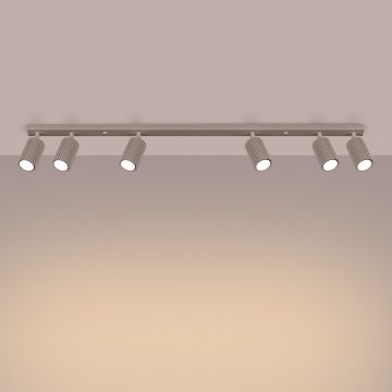 Brilagi - Bodové svietidlo CRESTO 6xGU10/10W/230V taupe