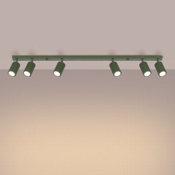 Brilagi - Bodové svietidlo CRESTO 6xGU10/10W/230V zelené