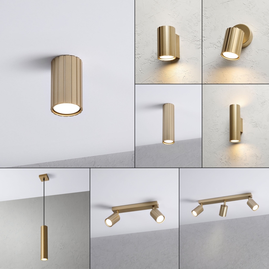 Brilagi - Bodové svietidlo CRISPINA 1xGU10/10W/230V 10 cm zlatá