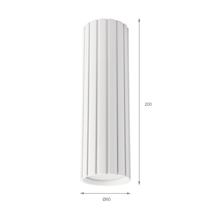 Brilagi - Bodové svietidlo CRISPINA 1xGU10/10W/230V 20 cm biela