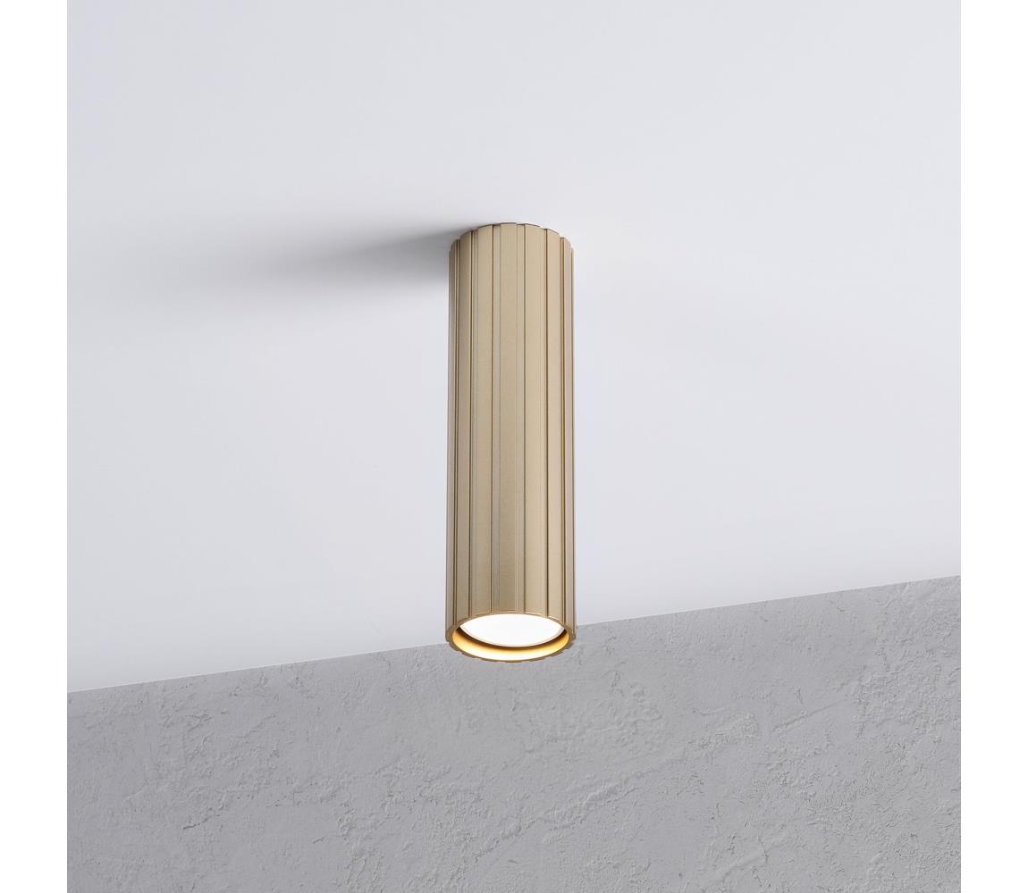 Brilagi - Bodové svietidlo CRISPINA 1xGU10/10W/230V 20 cm zlaté 8590828132486