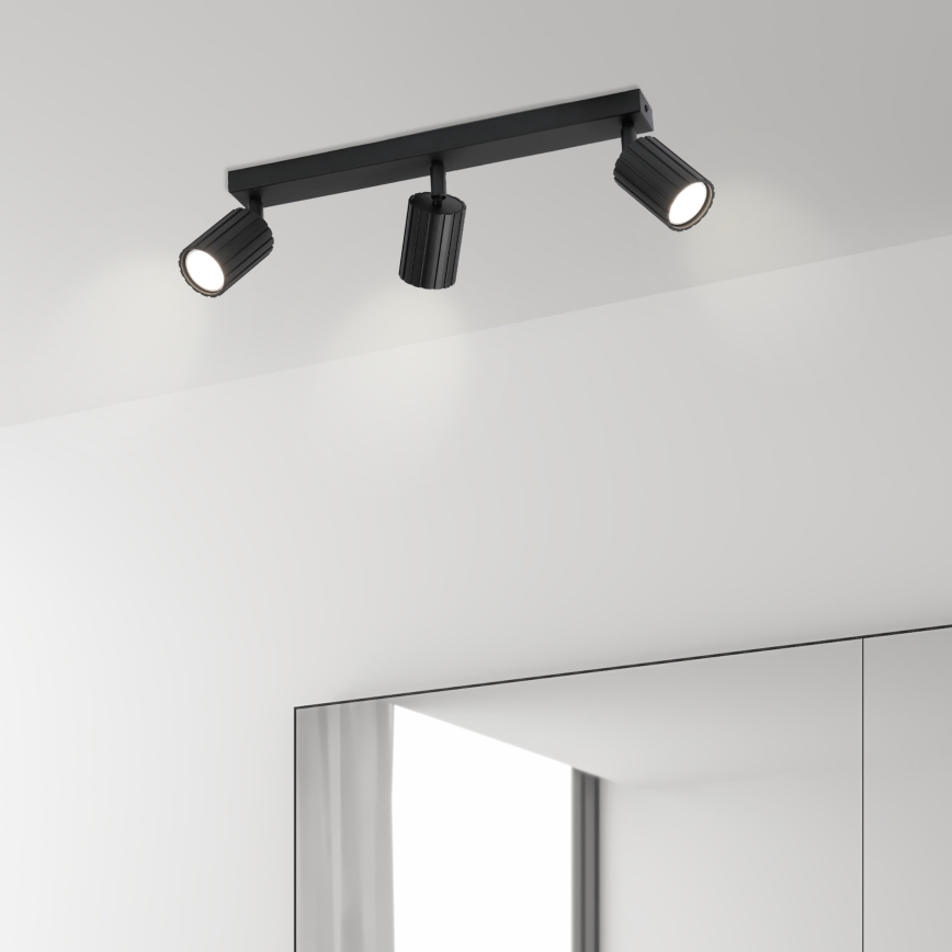 Brilagi - Bodové svietidlo CRISPINA 3xGU10/10W/230V čierna