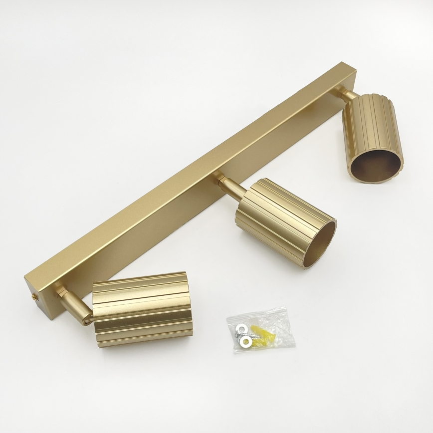 Brilagi - Bodové svietidlo CRISPINA 3xGU10/10W/230V zlaté