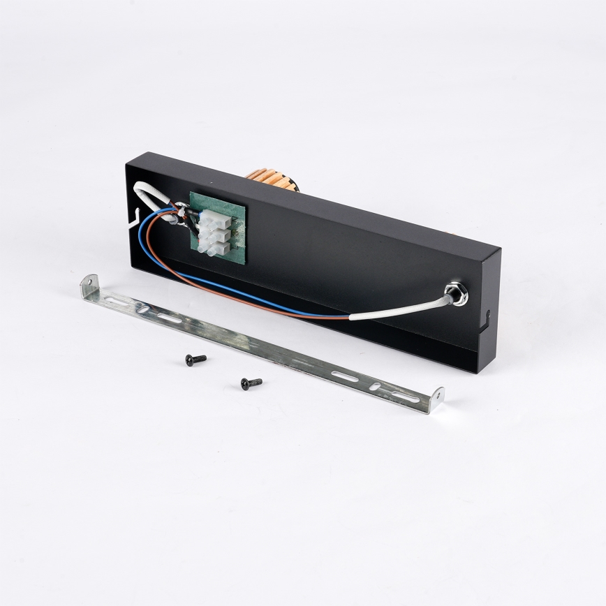 Brilagi - Bodové svietidlo HYGGE 2xE14/15W/230V čierna/dymová