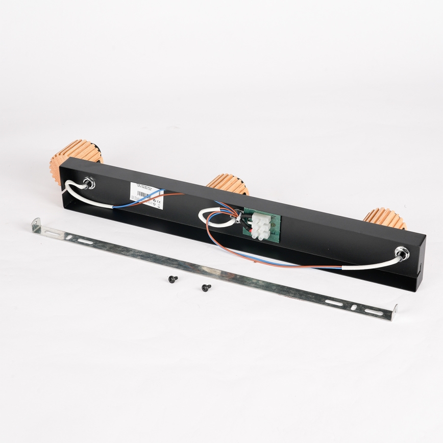 Brilagi - Bodové svietidlo HYGGE 3xE14/15W/230V čierna/dymová